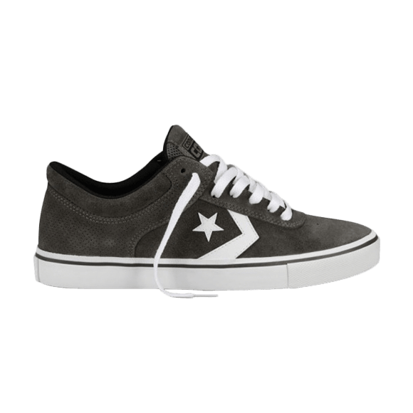 Converse Aero Skate Ox 'Charcoal White' — Charcoal/ White