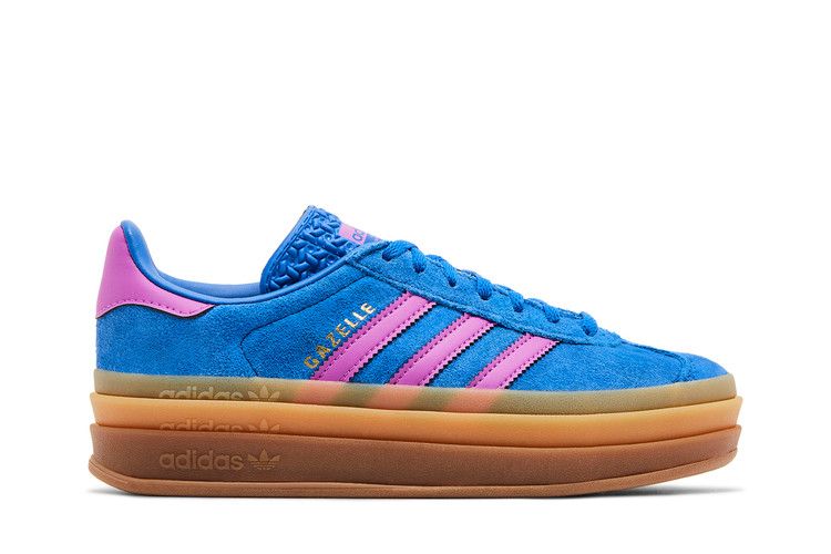 adidas Wmns Gazelle Bold 'Blue Purple Burst' — Blue/Purple Burst/Blue