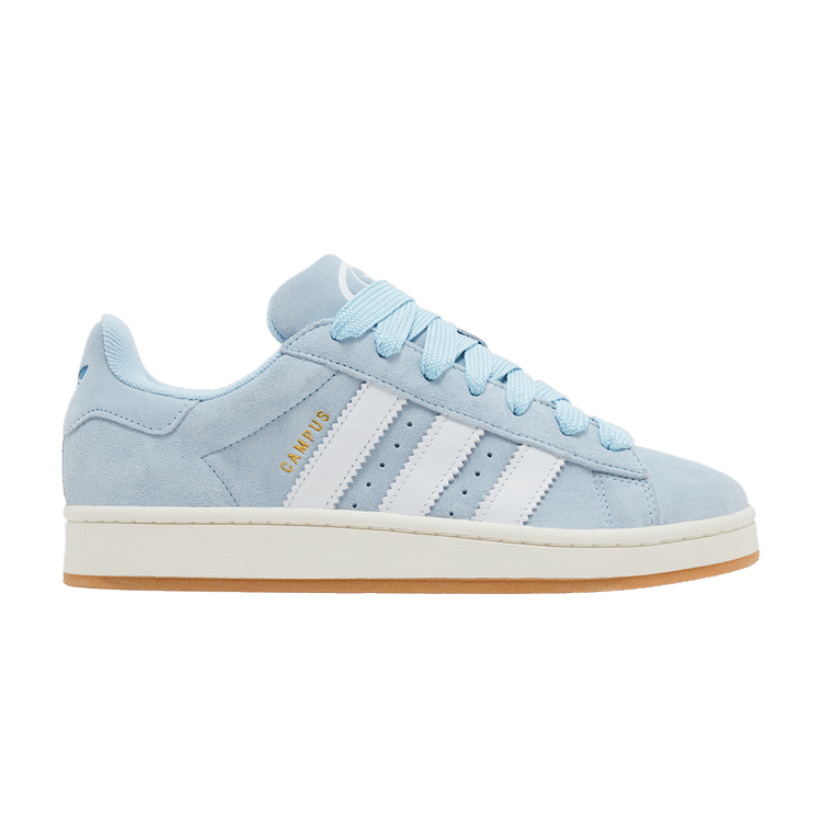 adidas Campus 00s 'Clear Sky Gum' — Clear Sky/Blue/Gold Metallic