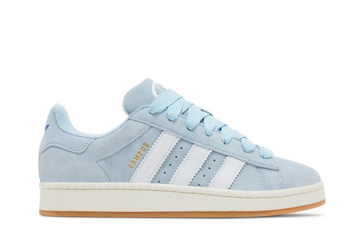 adidas Campus 00s 'Clear Sky Gum' — Clear Sky/Blue/Gold Metallic