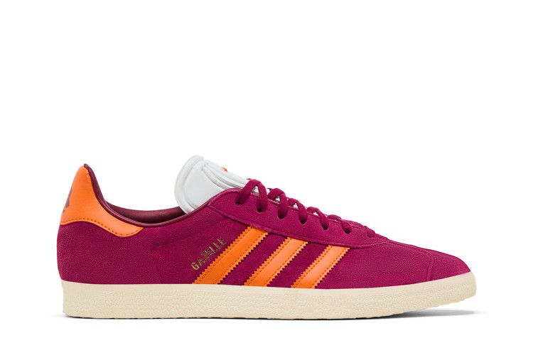 AS Roma x adidas Gazelle 'Home Kit' — Legacy Burgundy/Unity Orange/Cream White