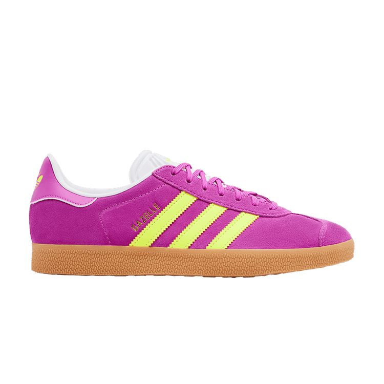 adidas Wmns Gazelle 'Purple Burst Solar Yellow' — Purple Burst/Solar Yellow/Off White