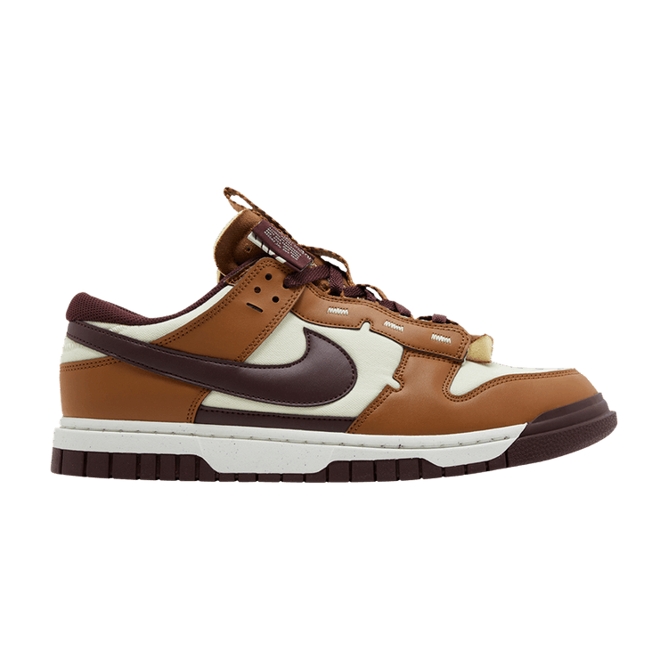 Nike Dunk Low Jumbo 'Light British Tan Burgundy Crush' — Light British Tan/Burgundy Crush