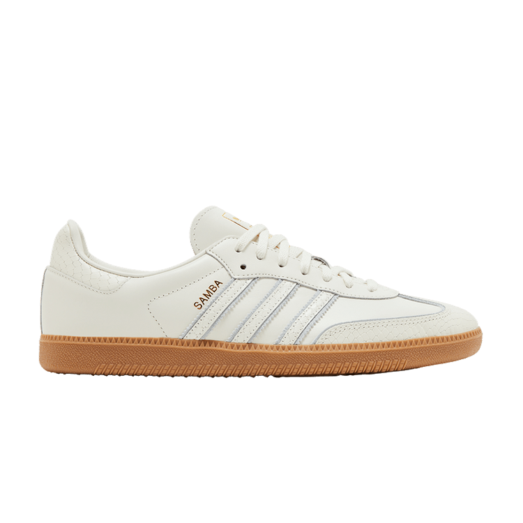 adidas Samba OG 'Snakeskin Pack' — White/Core White/Gum