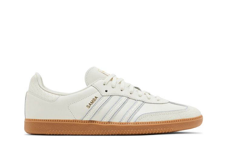 adidas Samba OG 'Snakeskin Pack' — White/Core White/Gum