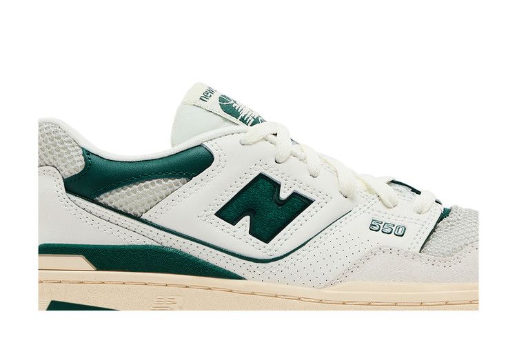 New Balance 550 Big Kid 'Sea Salt Pack - Marsh Green' — Marsh Green/Sea Salt
