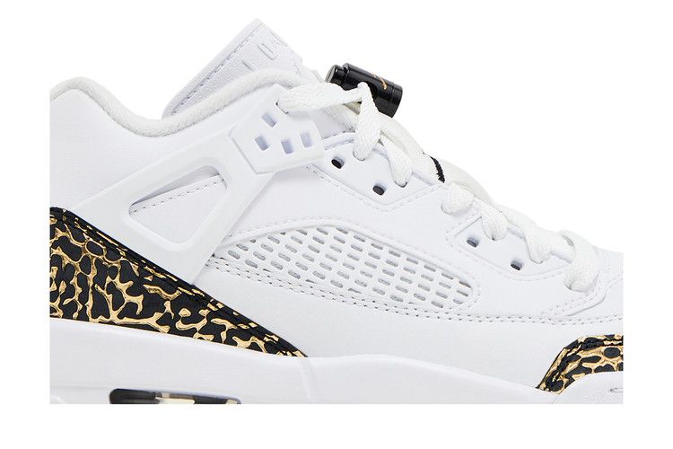 Air Jordan Spizike Low GS 'White Black Metallic Gold' — White/Metallic Gold/Sail/Black