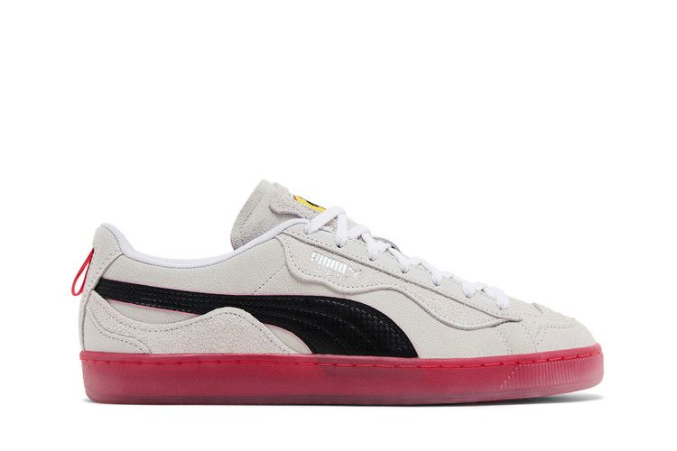 Scuderia Ferrari x Puma Suede 'Trippy - White Black' — White/Black