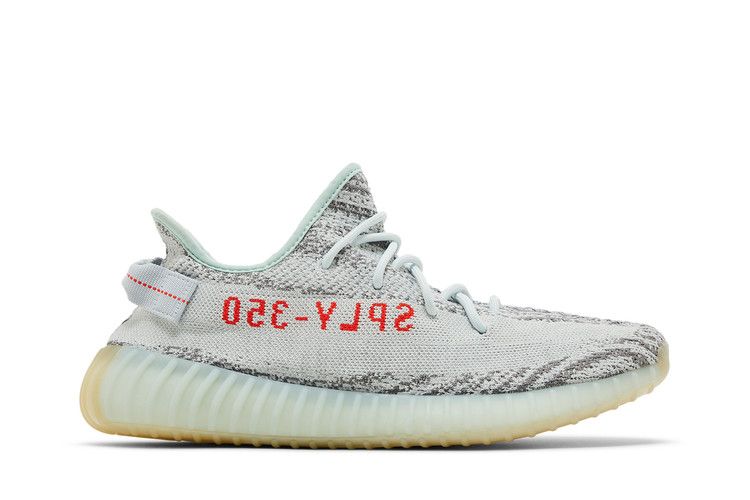 adidas Yeezy Boost 350 V2 'Blue Tint' 2021 — Blue Tint/Grey Three/High Resolution Red