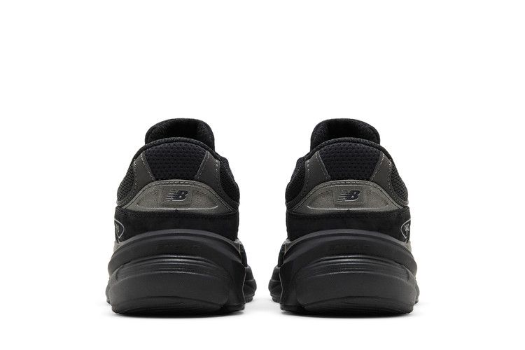 New Balance 990v6 Big Kid 'Black Metallic' — Black