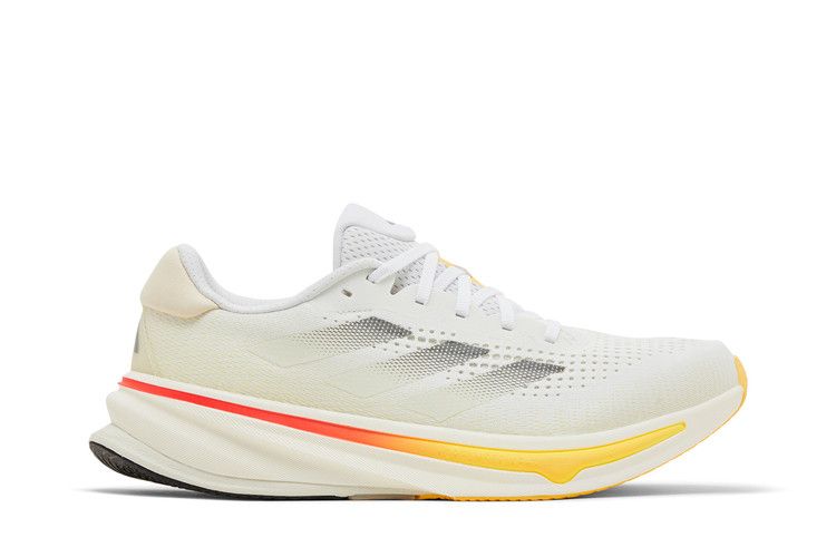 Adidas Supernova Rise 'White Iron Metallic Spark' — Cloud White/Iron Metallic/Spark