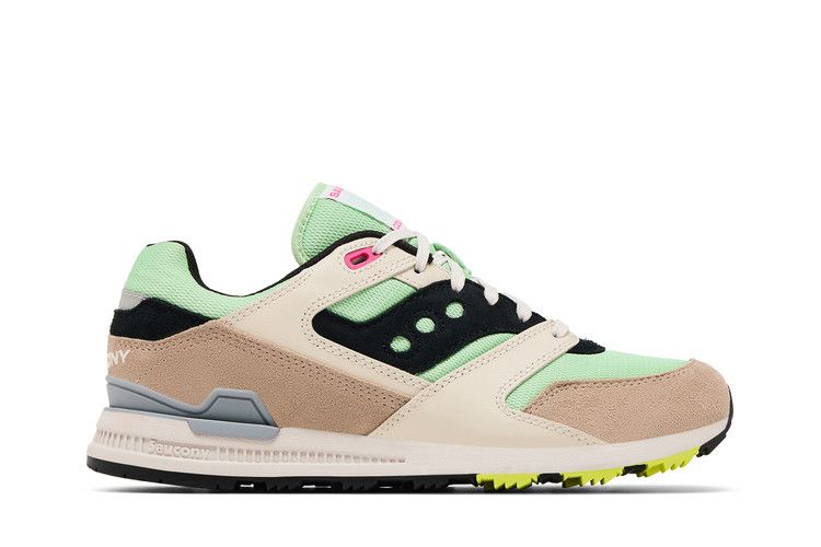 Saucony Courageous 'Light Green Tan' — Light Green/Tan