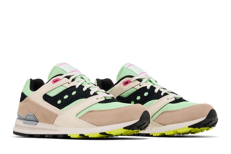 Saucony Courageous 'Light Green Tan' — Light Green/Tan