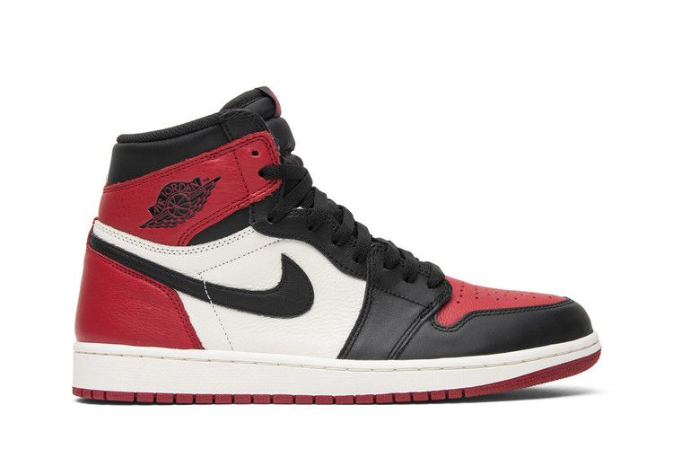Air Jordan 1 Retro High OG 'Bred Toe' — Gym Red/Summit White-Black