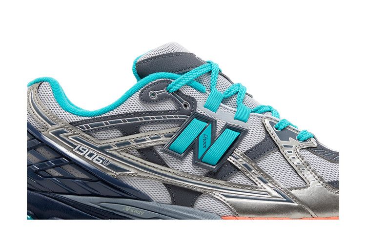 The Whitaker Group x New Balance 1906U 'Willful Bias Pack - Electric Teal' — Gulf Red/Olivine