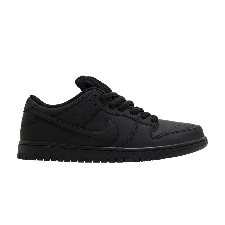 Nike Dunk Low Pro SB 'Triple Black' — Black/Anthracite/Safety Orange