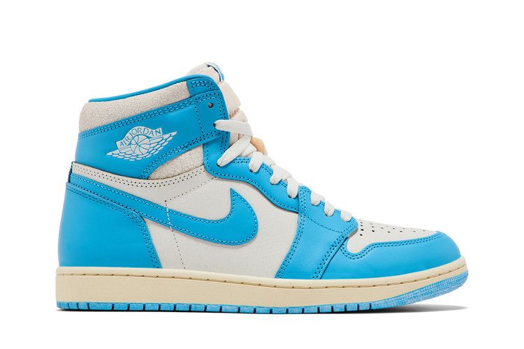 Air Jordan 1 Retro High OG 'UNC Reimagined' — Dark Powder Blue/Dark Powder Blue/Sail