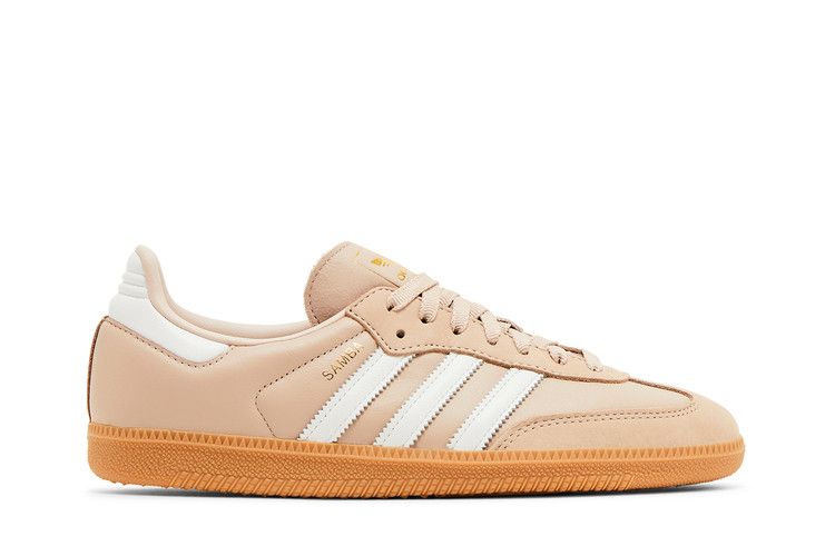 adidas Wmns Samba OG 'Wonder Taupe' — Wonder Taupe/Footwear White/Gold Metallic