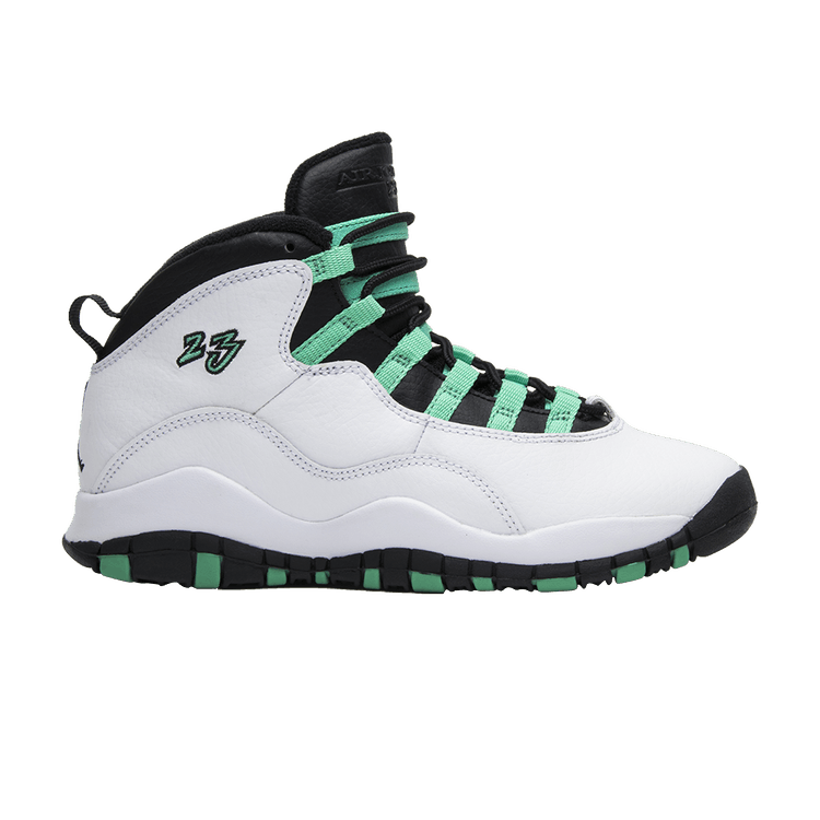Air Jordan 10 GG 'Verde' — WHITE/VERDE-BLACK-INFRARED