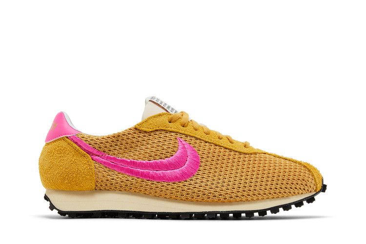 Stussy x Nike LD 1000 SP 'Sanded Gold' — Sanded Gold/Laser Fuchsia/Fossil (2)