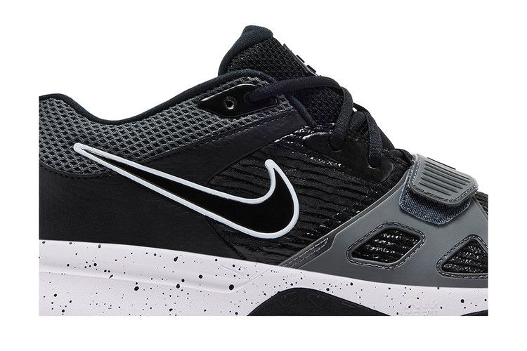 Nike Air Zoom Diamond Elite Turf 'Black White Splatter' — Black/Iron Grey/Volt/White (3)