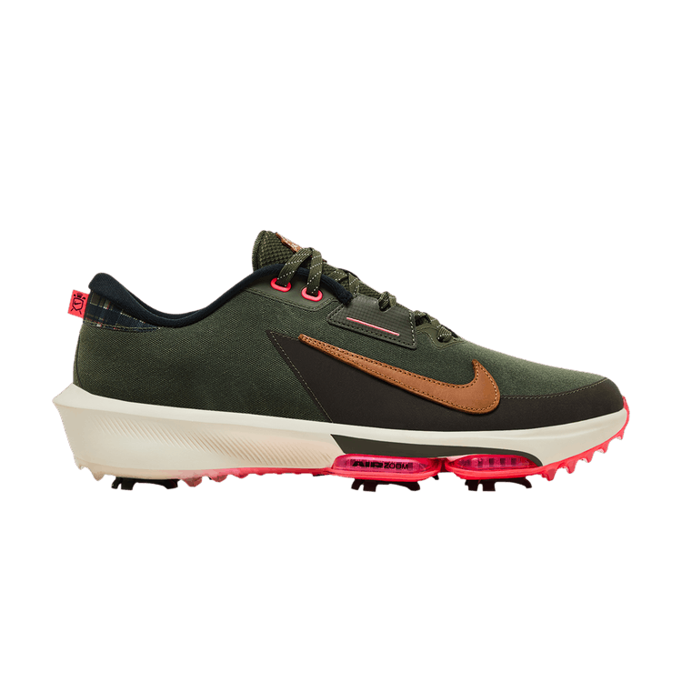 Nike Air Zoom Infinity Tour 2 Golf 'Open Championship Pack' — Cargo Khaki/Jade Horizon/Hot Punch/Light British Tan