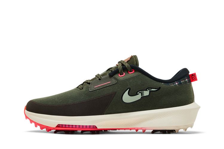 Nike Air Zoom Infinity Tour 2 Golf 'Open Championship Pack' — Cargo Khaki/Jade Horizon/Hot Punch/Light British Tan (4)