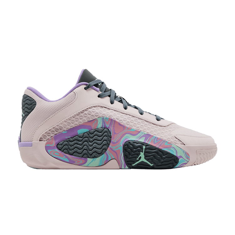 Air Jordan Tatum 2 PF 'Sidewalk Chalk' — Light Soft Pink/Smoke/Lilac/Mint Foam
