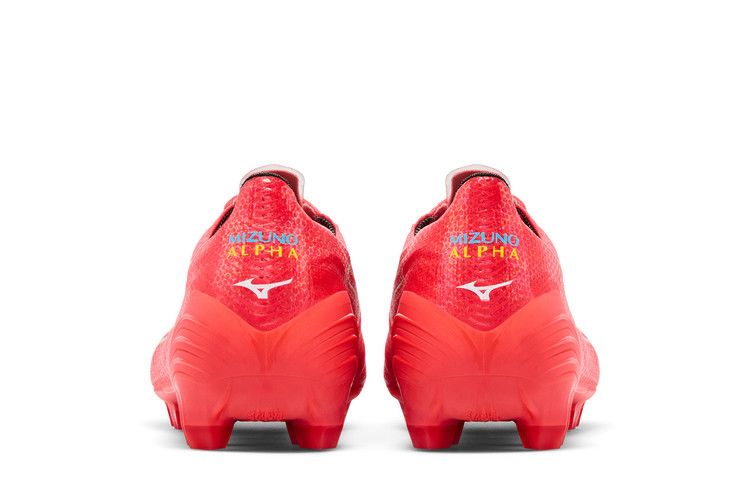 Mizuno Alpha Japan 'Fiery Coral' — Fiery Coral 2/White/Bolt 2