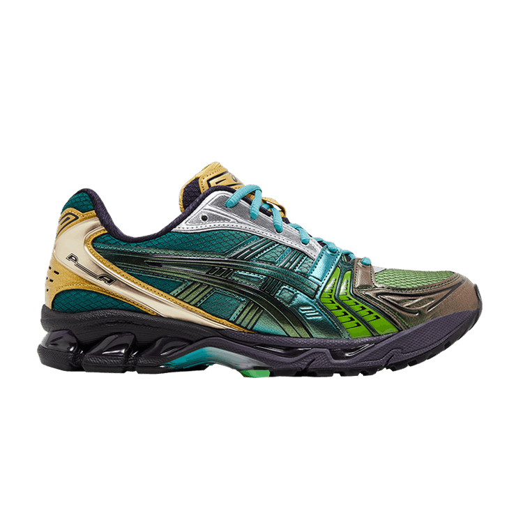P. Andrade x ASICS Gel Kayano 14 'Gradation Green' — Gradation Green/Green
