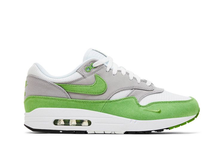 Men's Patta x Nike Air Max 1 'Chlorophyll' 2024 — Chlorophyll/Chlorophyll/Matte Silver (2)