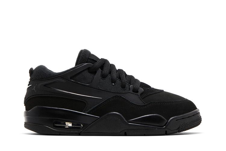 Air Jordan 4 RM GS 'Black Cat' — Black/White