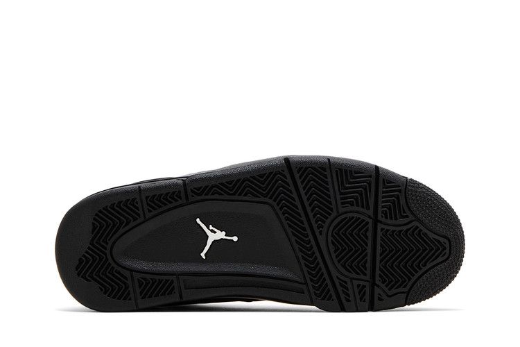 Air Jordan 4 RM GS 'Black Cat' — Black/White