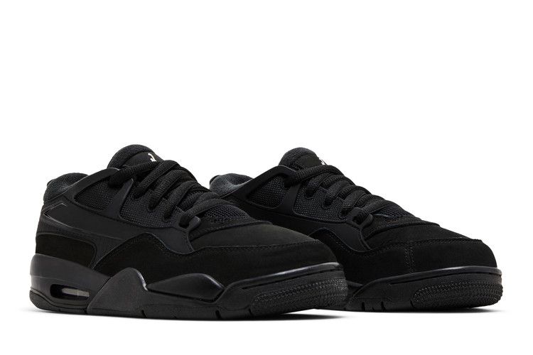 Air Jordan 4 RM GS 'Black Cat' — Black/White