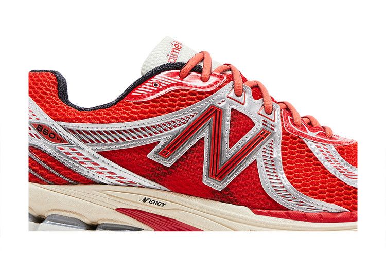 Aimé Leon Dore x New Balance 860v2 'Red Sea Salt' — Red/Grey