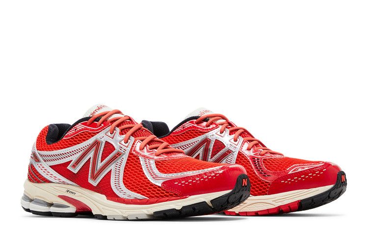 Aimé Leon Dore x New Balance 860v2 'Red Sea Salt' — Red/Grey