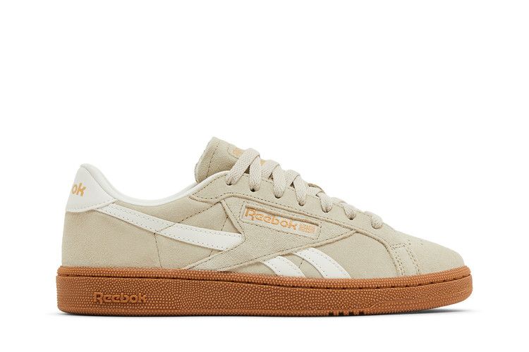 Reebok Wmns Club C Grounds UK 'Classic Beige Chalk Gum' — Classic Beige/Chalk/Gum