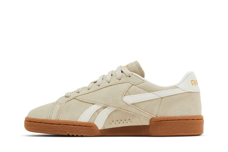 Reebok Wmns Club C Grounds UK 'Classic Beige Chalk Gum' — Classic Beige/Chalk/Gum