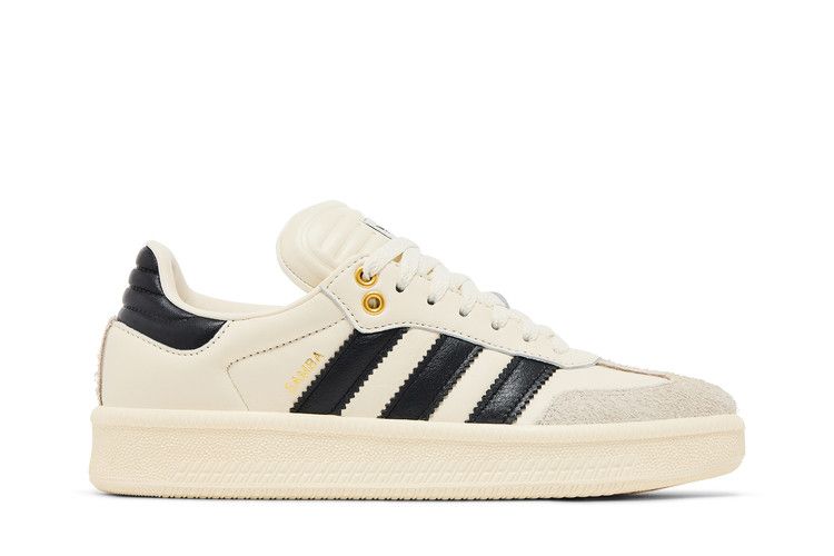 adidas Samba XLG 'Cream White Black' — Cream White/Core Black/Easy Yellow