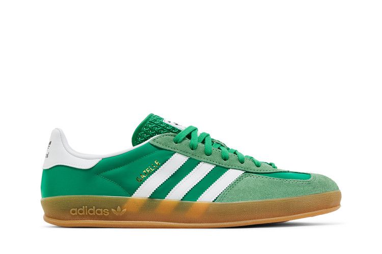 adidas Gazelle Indoor 'Hazy Green' — Green/Cloud White/Hazy Green
