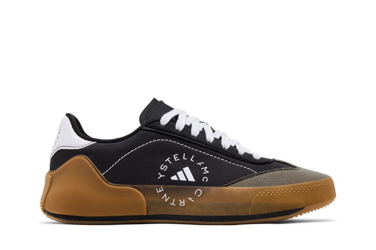 Stella McCartney x adidas Wmns Court Boost 'Black White Gum' — Cloud White/Gum/Core Black