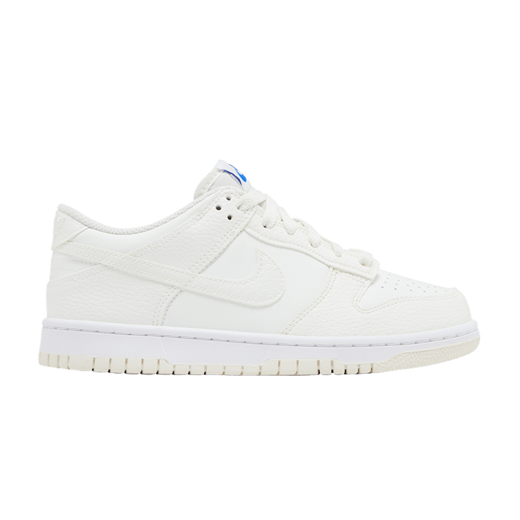Nike Dunk Low SE GS 'Sail Croc' — Sail/Sail/White/Black
