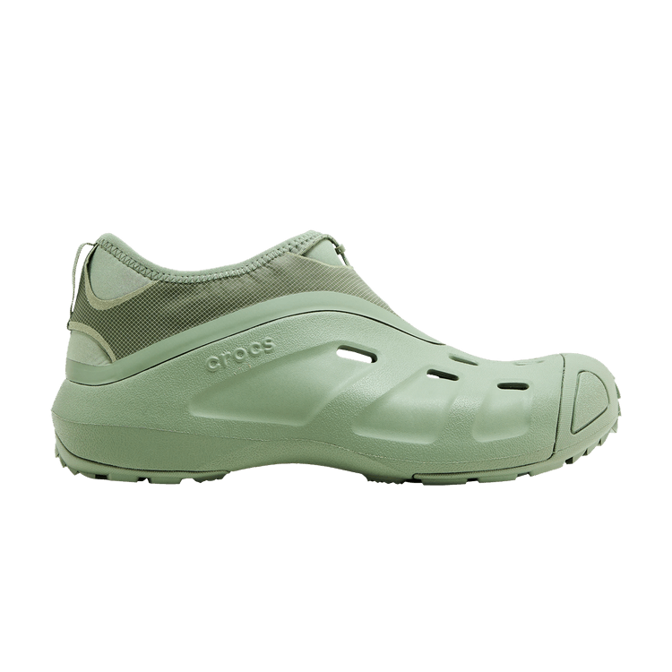 Satisfy x Crocs Quick Trail Low 'Moss' — Moss/Moss