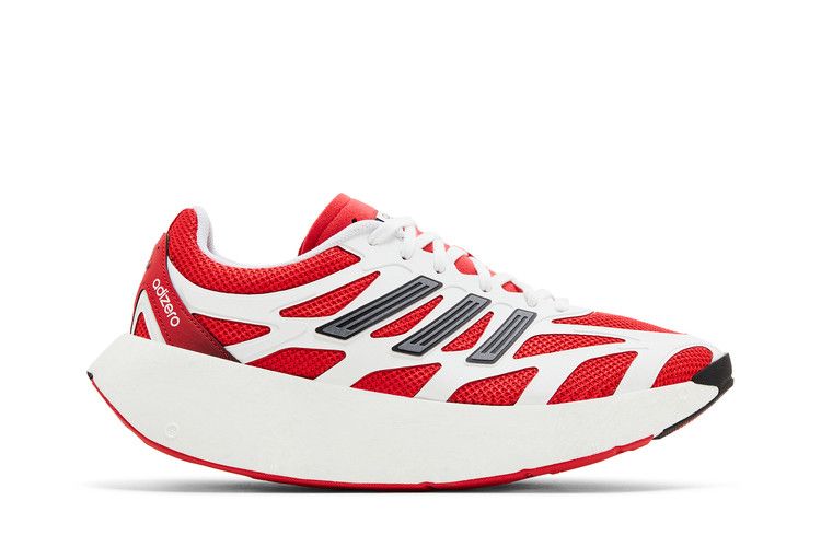 adidas Adizero Aruku 'White Pure Ruby' — Cloud White/Pure Ruby/Core Black