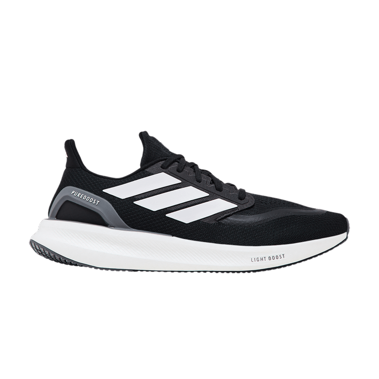adidas PureBoost 5 'Black White' — Core Black/Cloud White/Grey Five