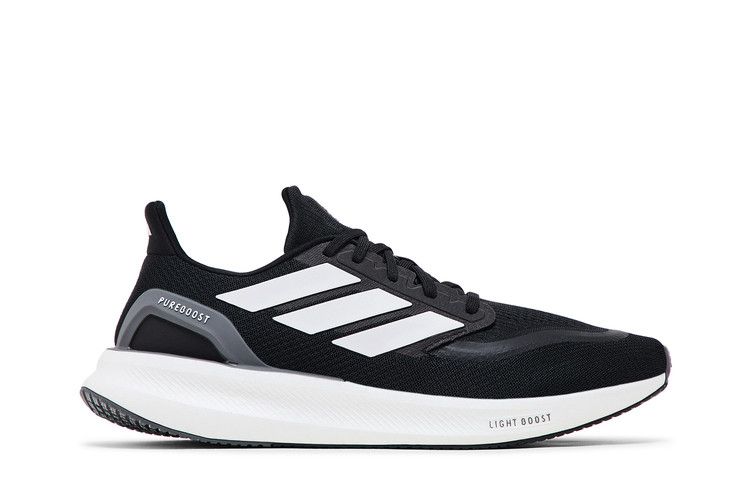 adidas PureBoost 5 'Black White' — Core Black/Cloud White/Grey Five