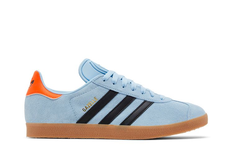 adidas Gazelle 'Clear Sky Black Gum' — Clear Sky/Core Black/Gum