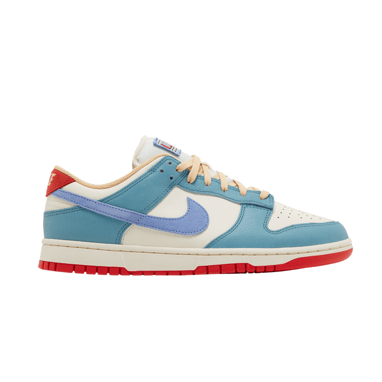 Nike Dunk Low Premium 'Sketch &amp; Exploration' — Pale Ivory/Royal Pulse/Denim Turquoise