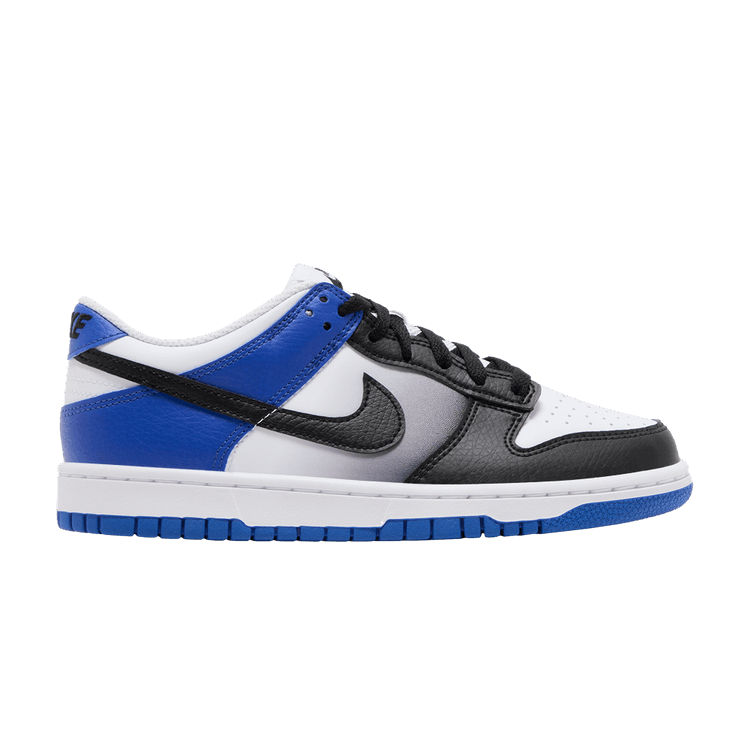 Nike Dunk Low GS 'Game Royal Black Fade' — Game Royal/White/Black