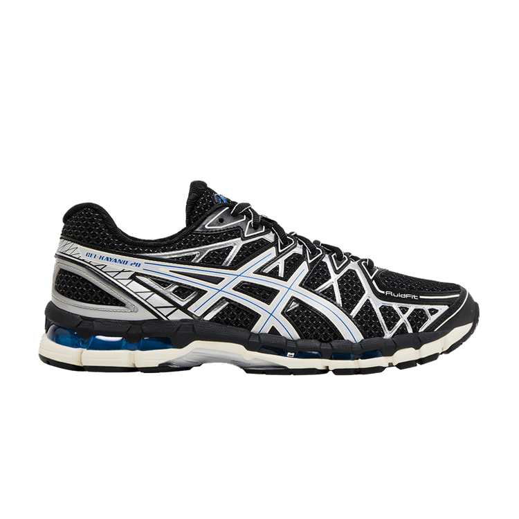 ASICS Gel Kayano 20 'Black Silver Blue' — Black/Pure Silver